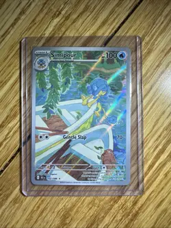 Simipour 102/086 SV: Black Bolt Holo Illustration Rare Pokemon TCG (M-NM) - Image 1