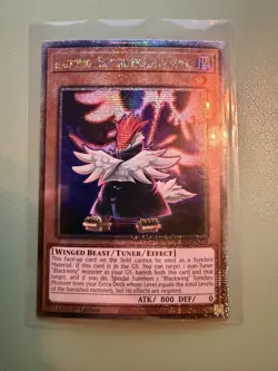 Yugioh Blackwing - Vayu The Emblem of Honor Quarter Century Rare RA03-EN224 - Image 1