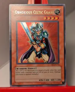Yu-Gi-Oh! - Dark Beginnings 2 Obnoxious Celtic Guard 2005 DB2-EN112 Unlimited - Image 1