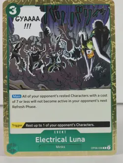 Electrical Luna - Rare - Two Legends OP08 036 - One Piece -B - Image 1