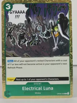 Electrical Luna - Rare - Two Legends OP08 036 - One Piece -A - Image 1