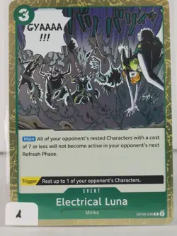 Electrical Luna - Rare - Two Legends OP08 036 - One Piece -A - Image 5