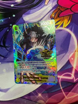 One Piece Card Game Bartolomew Kuma OP12-119 Japanese 3rd Anniversary English NM - Image 1