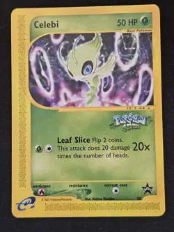 Pokemon Blackstar Promo Card Celibi #50 Pokemon 4 Ever Mint/Near Mint - Image 1