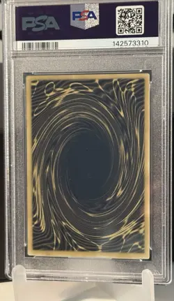 2024 YU-GI-OH! STAINLESS STEEL EGYPTIAN GOD CARDS THE SUN OF GOD DRAGON PSA 8 - Image 3