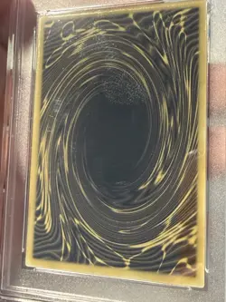 2024 YU-GI-OH! STAINLESS STEEL EGYPTIAN GOD CARDS THE SUN OF GOD DRAGON PSA 8 - Image 4