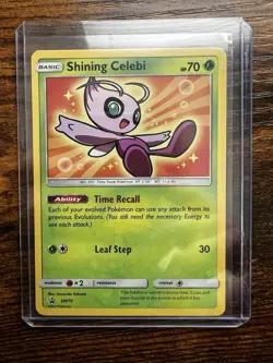 Pokemon Shining Celebi SM79 Promo Holo Card - Image 1