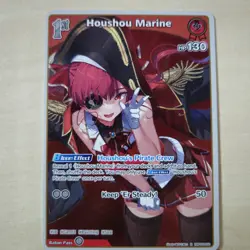 Marine Houshou Hololive Official Card Game Ocg Tcg SR Quintet Spectrum EN - Image 1