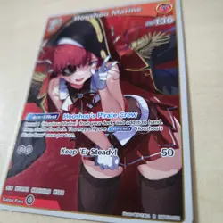 Marine Houshou Hololive Official Card Game Ocg Tcg SR Quintet Spectrum EN - Image 2