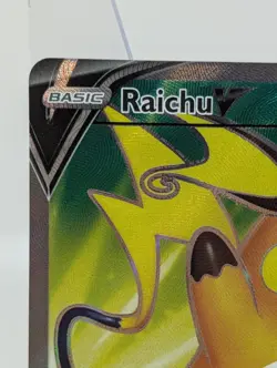 Raichu V (Full Art) 158/172 SWSH09: Brilliant Stars Ultra Rare Pokemon Card NM - Image 3