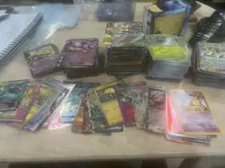 Pokemon Card Lot ~600 TCG Cards Mixed Languages, Mostly EX - Image 1