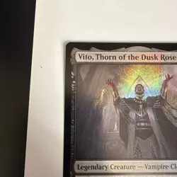 Vito, Thorn of the Dusk Rose NM M21 Media Promos Foil 127/274 R 3 available - Image 2
