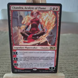 MTG Chandra, Acolyte of Flame M20 NM Condition Regular R 126/280 - Image 1
