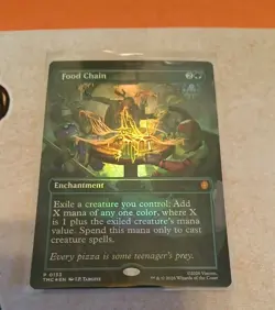 Food Chain Borderless FOIL Teenage Mutant Ninja Turtles MTG MINT 🔥 - Image 1