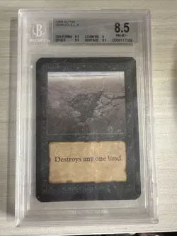 Magic The Gatherihg Alpha p9 lotus mox dual lands sinkhole BGS graded 8.5 - Image 1