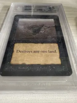 Magic The Gatherihg Alpha p9 lotus mox dual lands sinkhole BGS graded 8.5 - Image 2