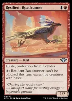 Resilient Roadrunner - Foil x1 - Outlaws of Thunder Junction - NM-Mint, English - Image 1