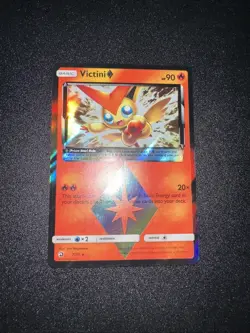 Pokemon TCG Victini (Prism Star) 7/70 Dragon Majesty Holo Rare NM - Image 1