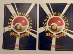 Lot of 2 1996 POCKET MONSTER Japanese KINGLER Pokemon CARD - Image 4