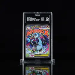 2025 POKEMON JPN M2A-MEGA DREAM EX MEGA ATTACK RARE MEGA CHARIZARD X EX TAG 10 - Image 1