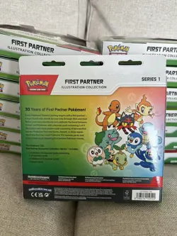 Pokemon TCG First Partner Illustration Collection Series 1 - New & Sealed - Image 3