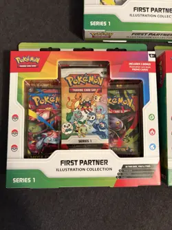 Pokemon TCG First Partner Illustration Boxes Lot Lot Of 5x NEW sealed! - Image 2