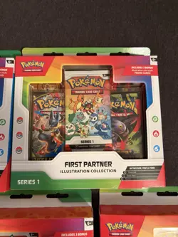 Pokemon TCG First Partner Illustration Boxes Lot Lot Of 5x NEW sealed! - Image 3