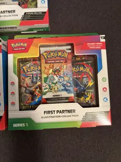 Pokemon TCG First Partner Illustration Boxes Lot Lot Of 5x NEW sealed! - Image 4