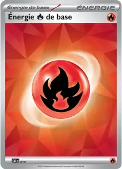 Lot de 30 Cartes Energie Feu Pokemon ECARLATE ET VIOLET SVE FR 010 - Image 1