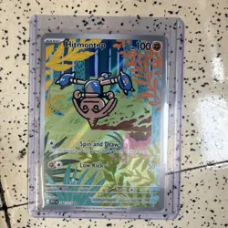 Pokemon Hitmontop 240/217 ASC Full Art Holo Basic Fighting 100 HP 2026 - Image 1