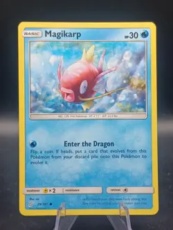 Pokemon TCG Magikarp Team Up 29/181 Regular Common English Near Mint - Image 1