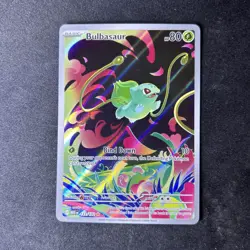 Bulbasaur 133/132 - Pokemon TCG - Mega Evolution Illustration Rare Holo - Image 1