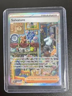 Salvatore 212/162 Temporal Forces Special Illustration Full Art Pokemon - Image 1