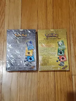 Pokemon TCG Neo Genesis Hotfoot Cold Fusion Box Sets Factory Sealed New Minty - Image 2
