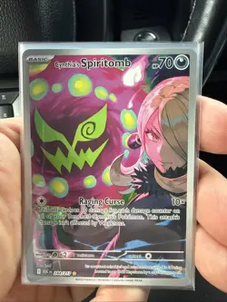 Cynthia’s Spiritomb 244/217 Secret Illustration Rare Ascending Heroes Pokemon - Image 1