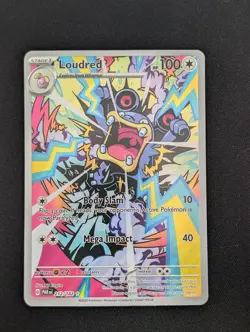 Loudred 212/182 Paradox Rift Illustration Rare Holo Pokemon TCG - Image 1