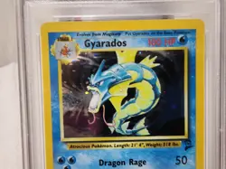 2000 Pokemon Base Set Gyarados - Holo PSA 9 - Image 2