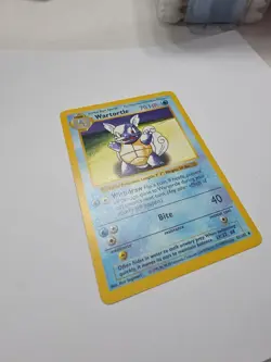 Pokemon TCG Wartortle Base Set Shadowless - Image 3