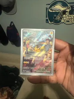 Pokemon TCG: Pikachu 173/165 Pokemon 151 Illustration Rare Near Mint in sleeve - Image 1