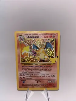Charizard 4/102 Celebrations: Classic Collection Pokemon Holo NM - Image 1