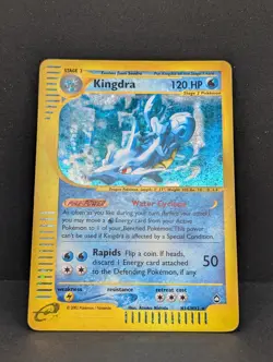 Kingdra H14/H32 Aquapolis Holo Rare Pokemon TCG Nintendo r-reader vintage MP+ - Image 3