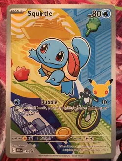 Pokemon - Squirtle 039 Me: Mega Evolution Promo Holo First Partner - Image 1
