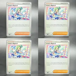 Pokemon Scarlet & Violet: Surging Sparks #179/191 Lisia's Appeal Lot of 4 - Image 1