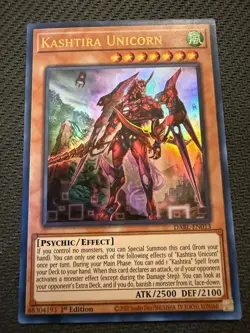 Kashtira Unicorn DABL-EN013 1st Edition Ultra Rare (UR) Yu-Gi-Oh! - Image 1