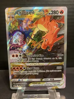 Pokemon TCG Charizard VSTAR Promo Holo SWSH262 Sword & Shield NM - Image 3