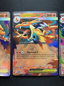 Pokemon: Mega Charizard ex Lot (X & Y) Promo 029, Promo 030, 022/217 - Image 3