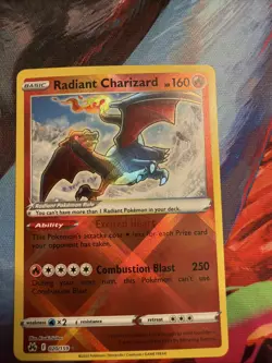 Pokemon Crown Zenith Radiant Charizard 020/159 - Image 1
