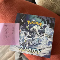 Japanese SV2P Booster Box Pokemon TCG Snow Hazard - Image 1