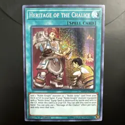 Yugioh! Heritage of the Chalice - MP19-EN224 - Prismatic Secret Rare - NM 1st Ed - Image 1