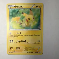 Pokemon Pikachu 26/83 Generations Regular Basic 60 HP Mouse 2016 - Image 1